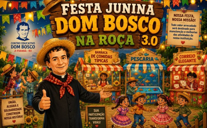 FESTA JUNINA - DOM BOSCO NA ROÇA 3.0