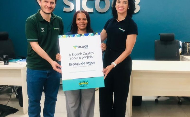 CENTRO EDUCATIVO DOM BOSCO É CONTEMPLADO PELO EDITAL SOCIAL DO SICOOB COM O PROJETO “ESPAÇO DE JOGOS” 2026.